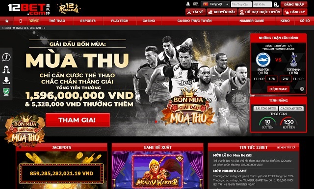 Thông Tin Nhà Cái 12Bet 1 Giới thiệu về nhà cái 12Bet