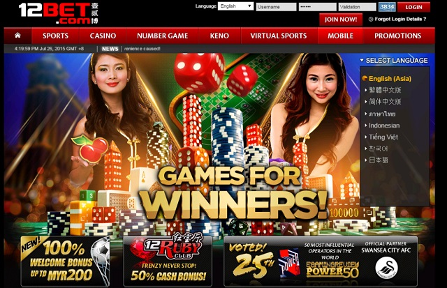 Thông Tin Nhà Cái 12Bet 9 Hướng dẫn người chơi tham gia cá cược Dafabet