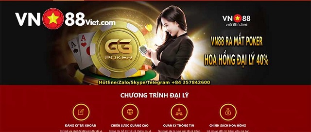 Thông Tin Nhà Cái VN88 15 Mức hoa hồng dành cho đại lý VN88 cực cao