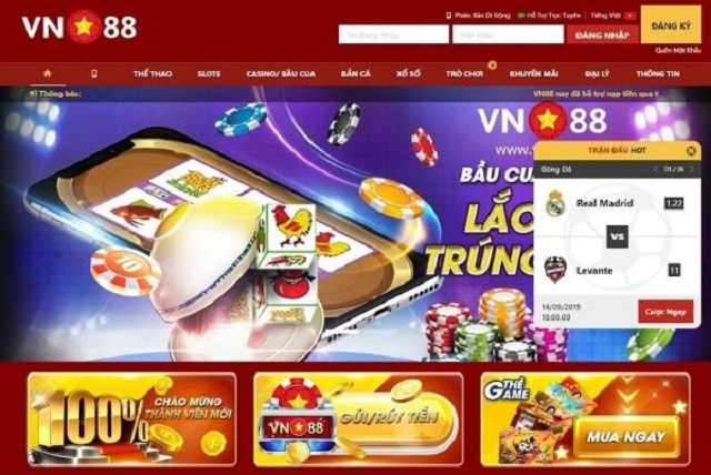 Thông Tin Nhà Cái VN88 2 Nhà cái VN88 cung cấp đa dạng trò chơi mà các cược thủ Việt Nam yêu thích