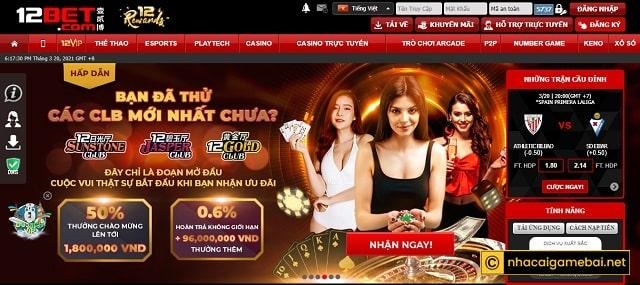 Thông Tin Nhà Cái 12Bet 10 Những sản phẩm cá cược có tại nhà cái 12Bet