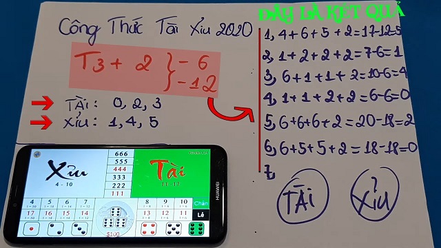 Công thức đánh tài xỉu Yo88