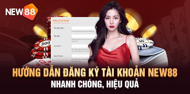 Thông Tin Nhà Cái NEW88 11 Đăng ký tài khoản NEW88 trong một nốt nhạc