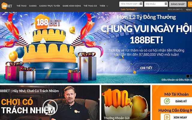 Thông Tin Nhà Cái 188bet 1 188bet là sân chơi đầu tiên đặt nền móng cho cá cược online
