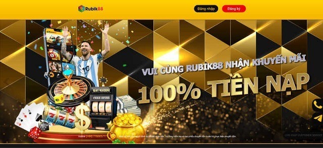 So sánh nhà cái Rubik88 và Fi88: Khuyến mãi bên nào hot hơn? 1 Nạp tiền lần đầu tại Rubik88 nhận ngay 100% thưởng